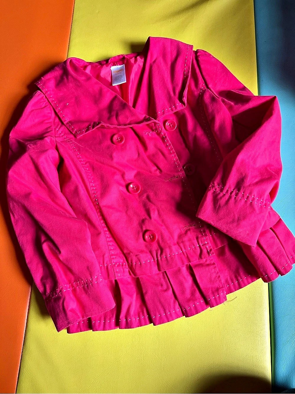 Gymboree Pink Button-Front Jacket